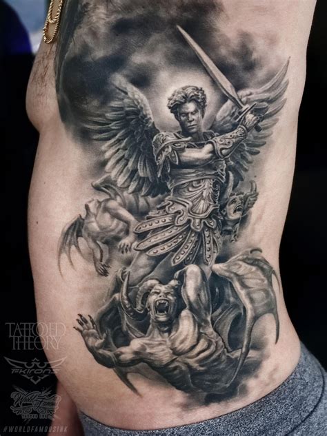 Saint Michael Archangel Tattoo Designs Design Talk