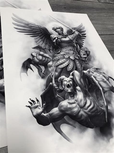 San Miguel Arcangel Tattoo Drawing Drawing Tips Guide San Miguel Arcangel Tattoo Drawing Drawing Tips Guide