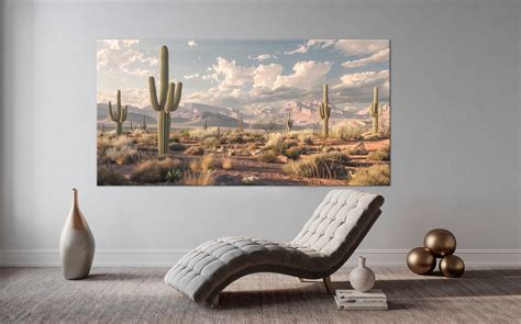 Santa Fe Moment Wrapped Canvas Giclee Art Print Wall Art Desert Wall Art