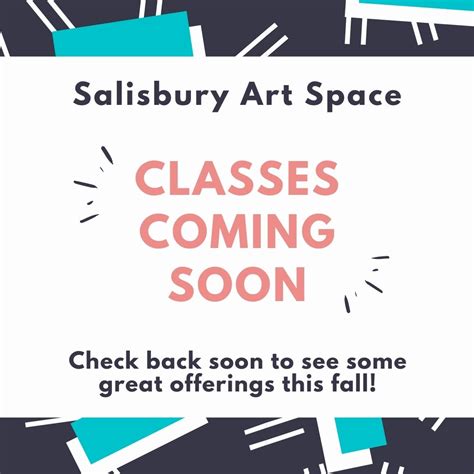 Sas Classes Coming Soon Salisbury Art Space