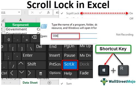 Scroll Lock In Excel How To Turn On Off Enable Disable