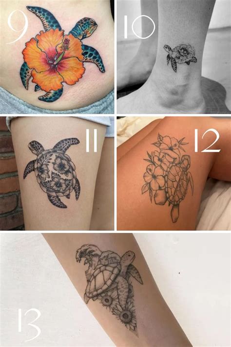 5 Sea Turtle Tattoo Ideas