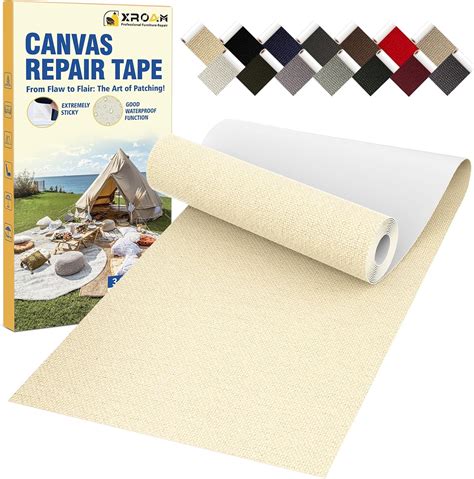 Self Adhesive Canvas Repair Tape 16 Amp Quot X 40 Amp Quot Waterproof Canvas Repair Patch Fabric Patch Repairs