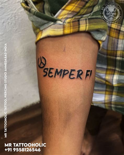 Sempre Fi Tattoo