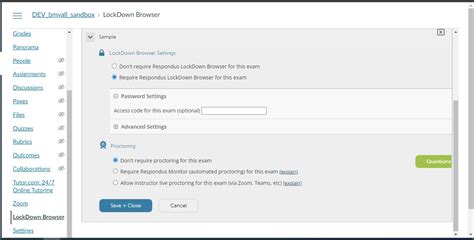 Setting Up Respondus Lockdown Browser Montgomery County Community College