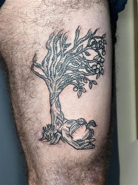 Shel Silverstein Inspired Giving Tree Tattoo R Tattoodesigns