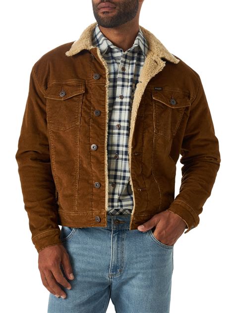 Sherpa Lined Waxed Trucker Jacket Waxed Canvas Jacket Trucker Jacket Mens Jackets