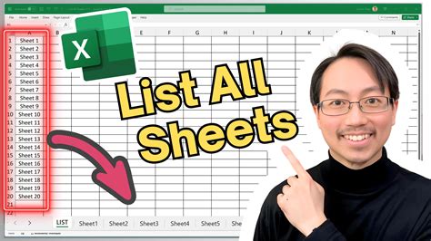 Show All Sheets Excel Vba