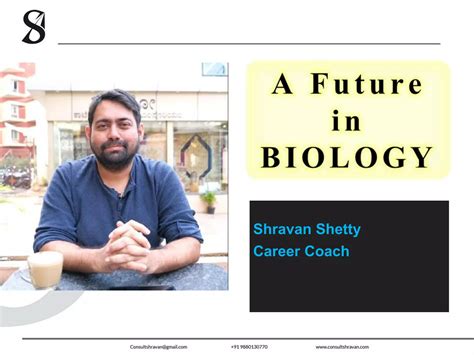 Shravan Shetty On Biology Careers Pptx