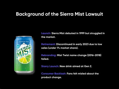 Sierra Mist Lawsuit The Reason Why Pepsico Replaced It With Starry
