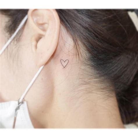 Sierra Name Tattoo Behind The Ear With A Red Heart Tattoo Tattoos Tattooartist Tattoostyle Femaletattooartist Supportsmallbusiness Instagram