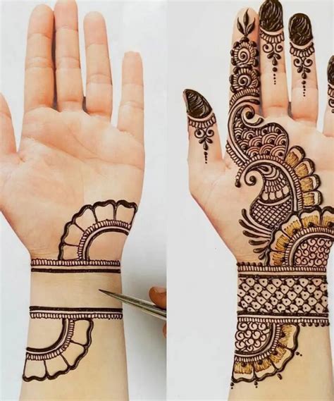 Simple Arabic Mehndi Design Easy Mehndi Design Mehndi Designs Mehndi