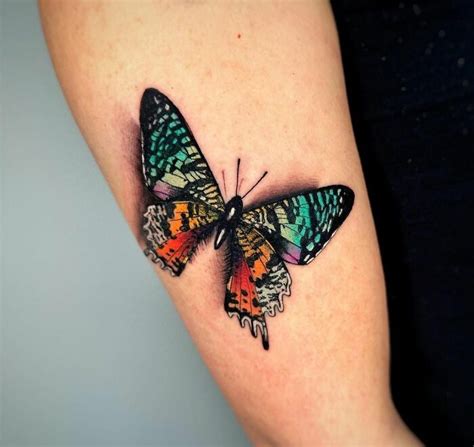 Simple Colorful Butterfly Tattoo Designs Simple Colorful Butterfly Tattoo Designs