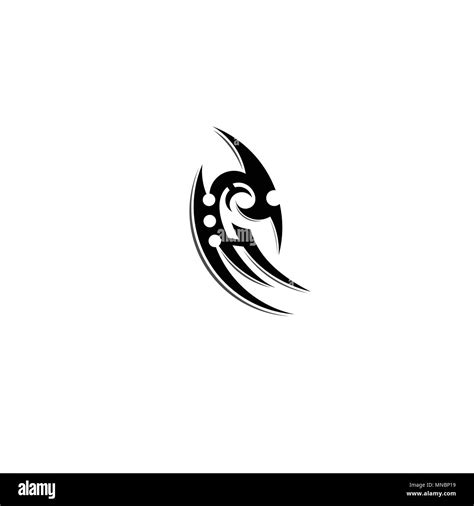 Simple Tattoo Design Tribal Tattoo Stock Vector Image Art Alamy