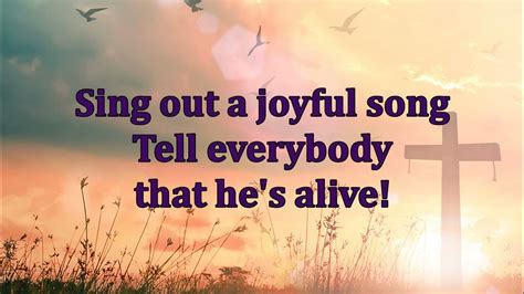 Sing Out An Easter Song With Lyrics Youtube