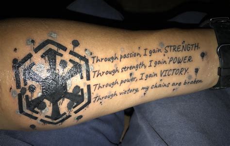 Sith Code Tattoo R Starwarstattoo