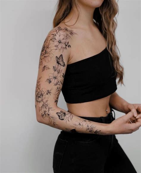 Sleeve Tattoo For Women Ink Your Sleeves With Trendy Designs Sleeve Tattoo For Women Ink Your Sleeves With Trendy Designs