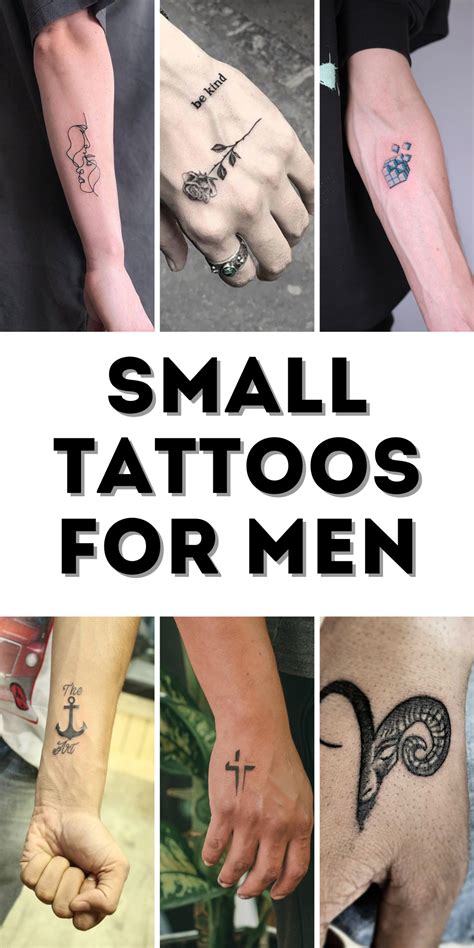 Small Tattoos For Men 208 Unique Ideas For 2026