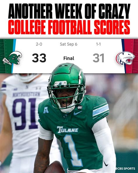 Some Wacky Scores Were Put Up This Week