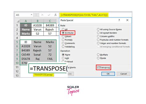 Sort Filter And Transpose In Excel Scaler Topics