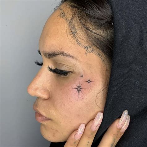 Sparkle Face Tat