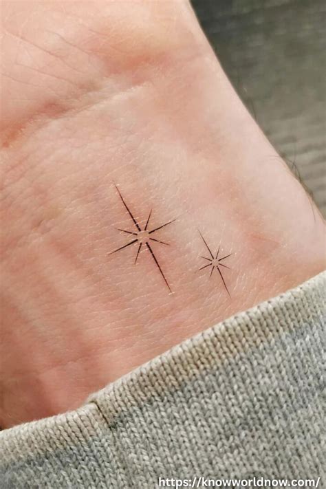 Sparkles Tattoo Discreet Tattoos Hand Tattoos Tattoos