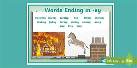 Spelling Words With The Ending Y And Ey Last First Grade Spelling Pattern Youtube