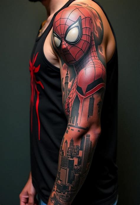 Spiderman Tattoo Design Ideas