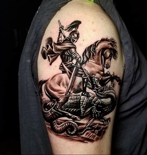 St George Dragon Tattoo
