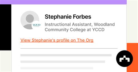 Stephanie Forbes Instructional Assistant Woodland Community College At Yccd The Org