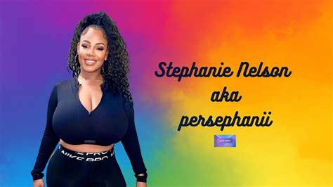Stephanie Nelson Aka Persephanii American Curvy Plus Sized Model Body Positivity Wiki
