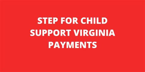 Steps For Child Support Va Payments 2024