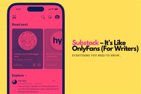 Substack It S Like Onlyfans For Writers Minus The Nudity