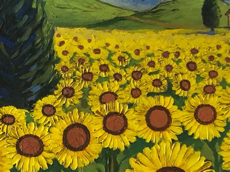 Sunflower Oil Painting