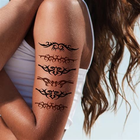 Supperb Temporary Tattoos Art Sticker 7 Tribal Swirls Temporary Tattoo Etsy Canada Supperb Temporary Tattoos Art Sticker 7 Tribal Swirls Temporary Tattoo Etsy Canada