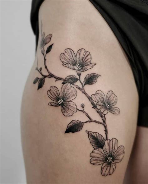 Symbolic And Beautiful Dogwood Flower Tattoo Ideas Symbolic And Beautiful Dogwood Flower Tattoo Ideas