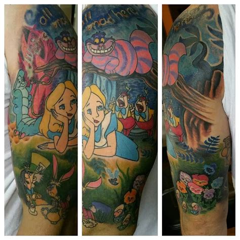 Tattoo Designs Alice In Wonderland Tattoo Style Trends