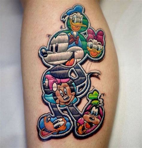 Tattoo Designs Of Cartoon Characters Design Talk
