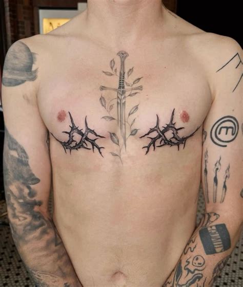 Tattoo Ideas For Post Top Surgery Canvas Print