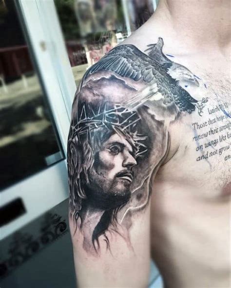 Tattoo Jesus On Arm Design