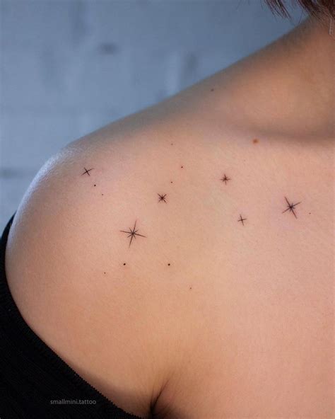 Tattoo Of Stars Shoulder