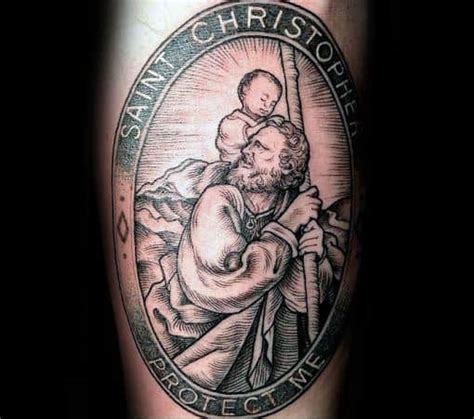 5 St Christopher Tattoo Designs