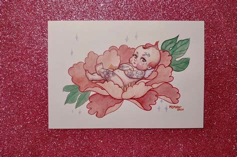 Tattooed Kewpie Etsy Tattooed Kewpie Etsy