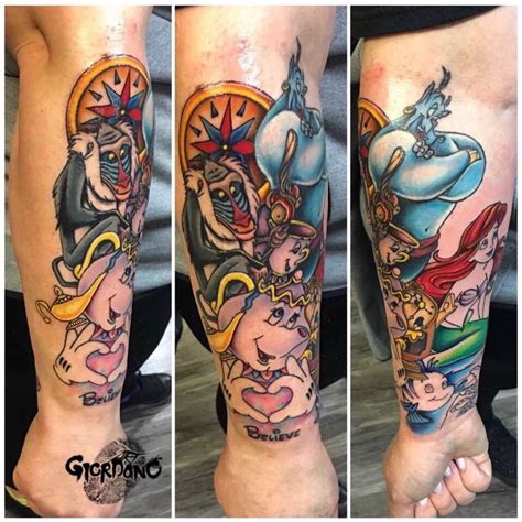 Tattoos Of Disney Characters Tattoo Style Trends