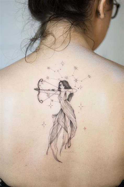 Sagittarius Woman Tattoo Ideas