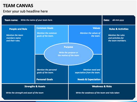 Team Canvas Powerpoint And Google Slides Template Ppt Slides
