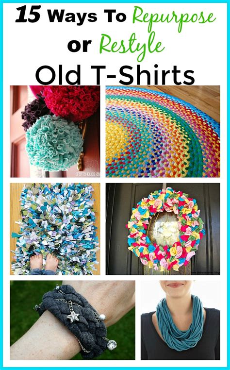 Tee Shirt Crafts Ideas