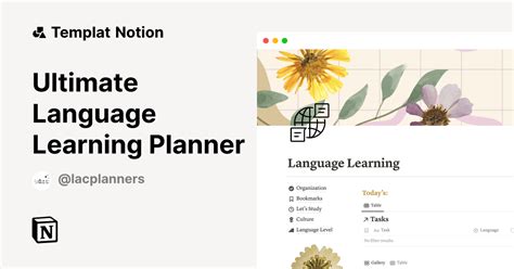 Templat Daily Planner For Language Learning Notion Marketplace Templat Daily Planner For Language Learning Notion Marketplace