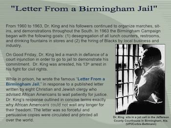 Text Dependent Analysis In Action Examples From Dr Mlk Jr S Letter From A Birmingham Jail
