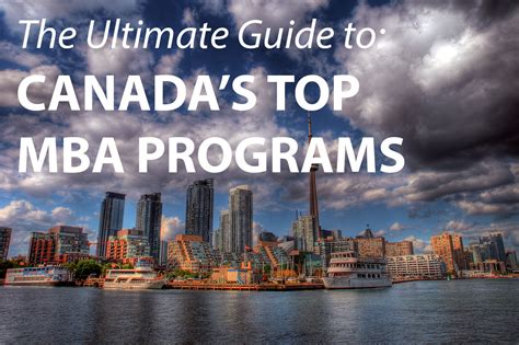 The Best Mba Programs In Canada Touch Mba